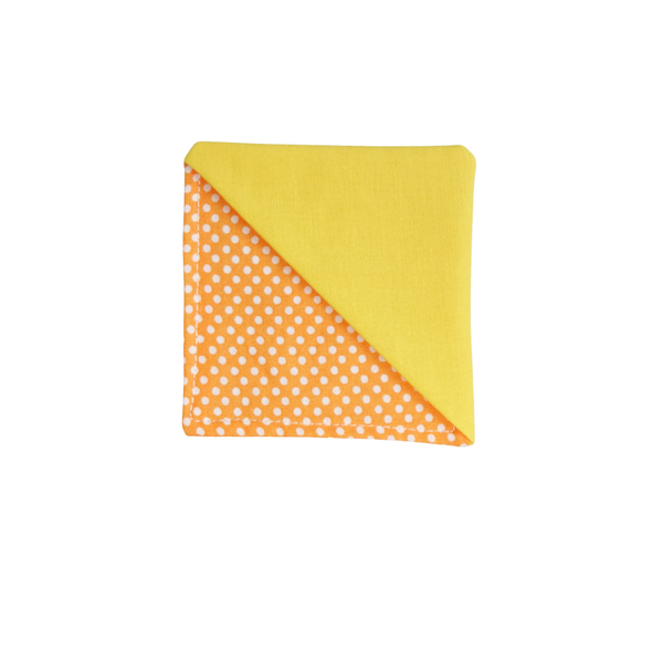 Corner Bookmark - Orange Polka Dot