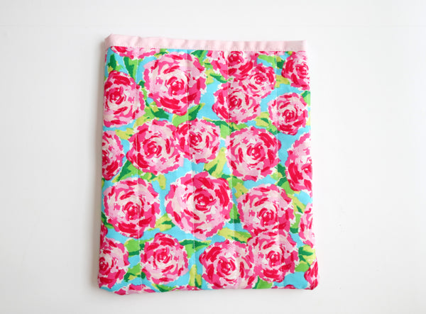 Book sleeve - Pink Roses
