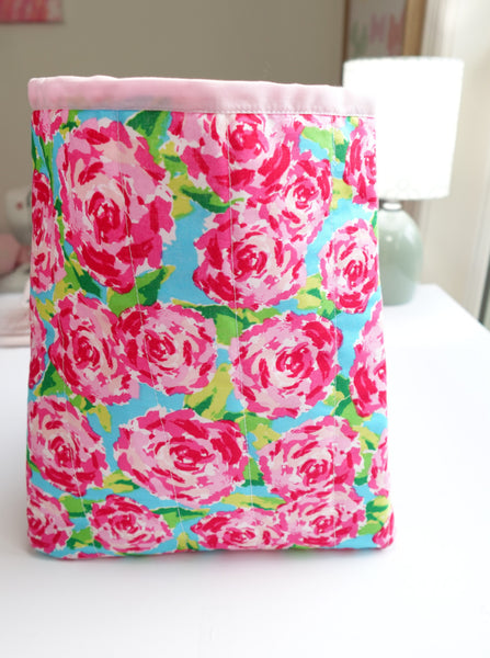 Book sleeve - Pink Roses