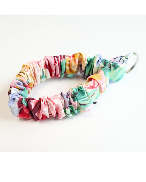 Keyring Scrunchie Wristlets