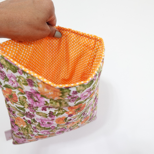 Book sleeve - Orange Blossom