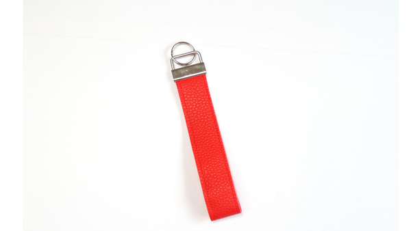 Faux Leather Wristlet